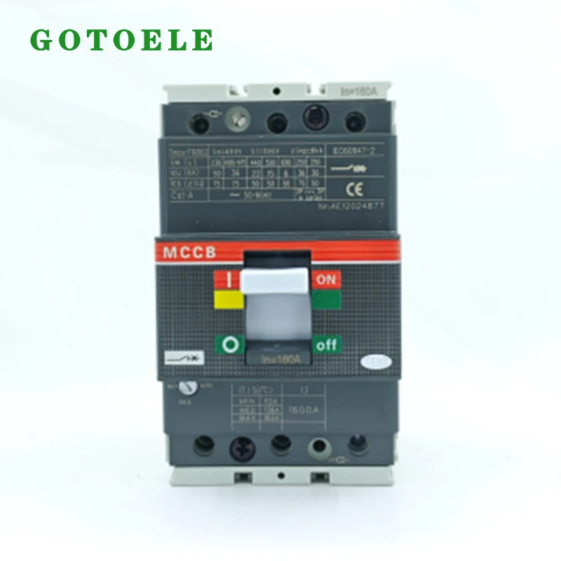 ABB TMAX 시리즈 성형 케이스 회로 차단기 3P 63A - 1600A