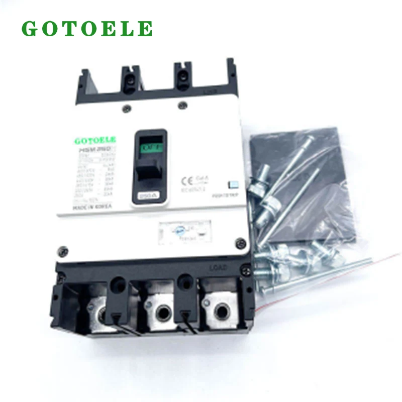 HGM 스타일 성형 케이스 회로 차단기 3P 100A - 800A