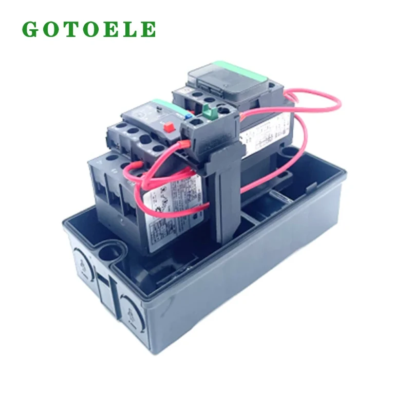 LE1-D09 자기 모터 스타터 4KW 5.5HP 20A 3P 1NO+1NC