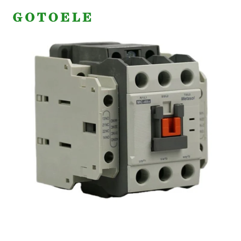 MC-40A AC 전자접촉기 3P 40A 18.5KW 1NO+1NC